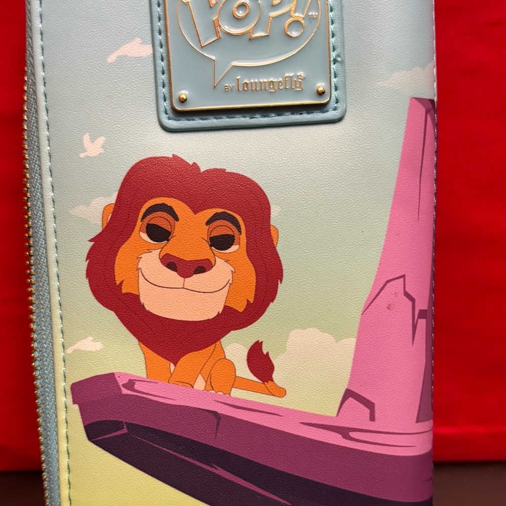 Loungefly Lion King Pride Rock Zip Wallet